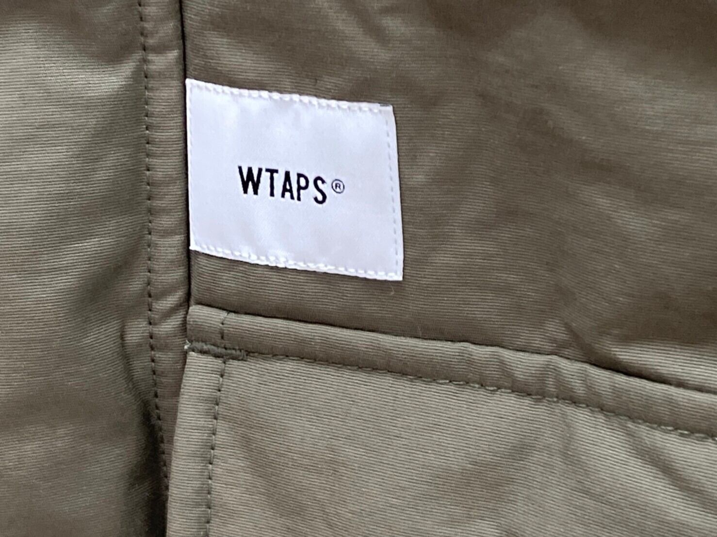 WTAPS 20AW MC JACKET / NYLON. TUSSAH 202WVDT-JKM02 01 OLIVE 