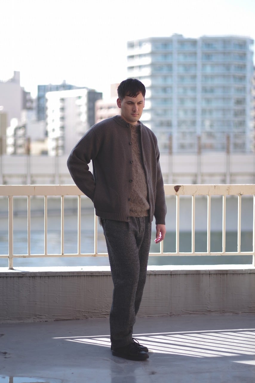 Hand Framed Crew Neck C/D (12月再入荷予定)