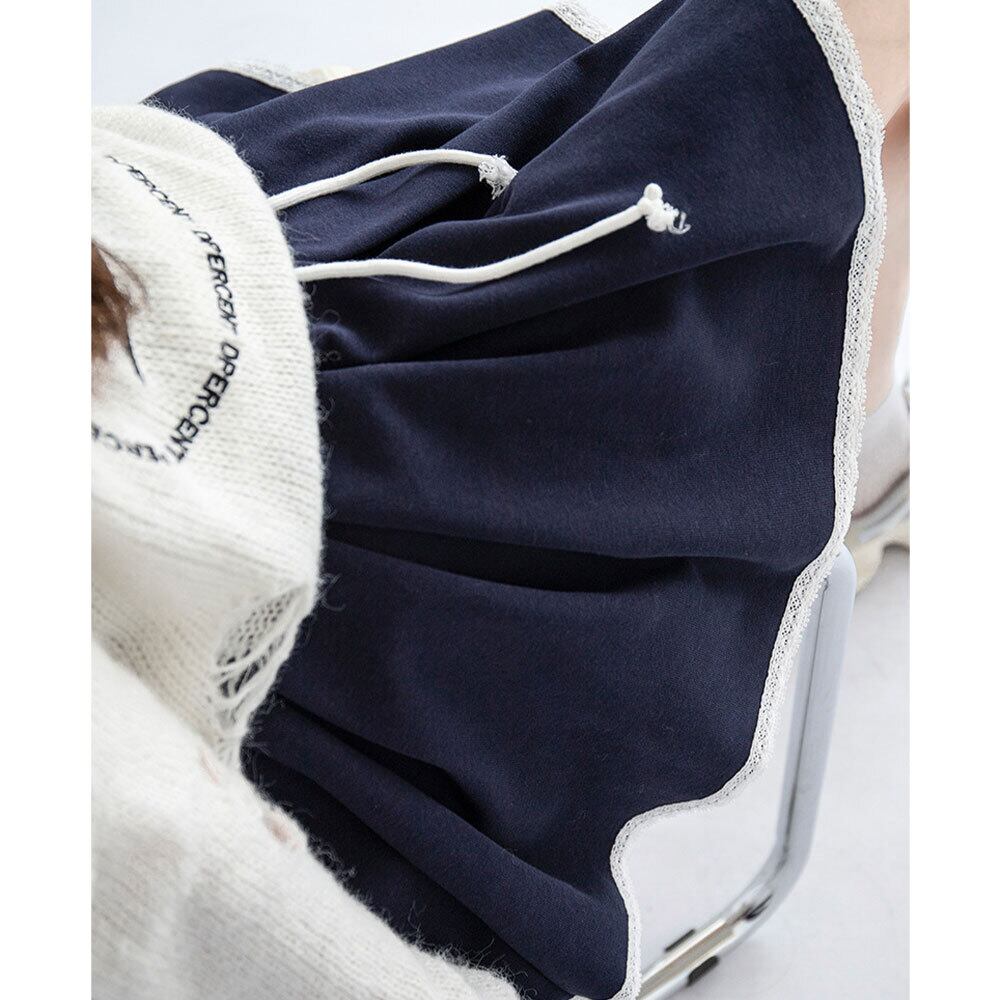 【送料無料】 スウェット プリーツ スカート レディース 春秋 韓国 ミニスカート 大人 かわいい きれいめ カジュアル おしゃれ ゆったり リラックス 大人可愛い 大人女子