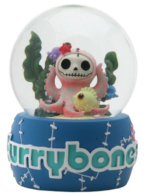 引続きセール主力商品20％OFF！  【Furry Bones】Octopee Water Globe【ウォーターグローブ】
