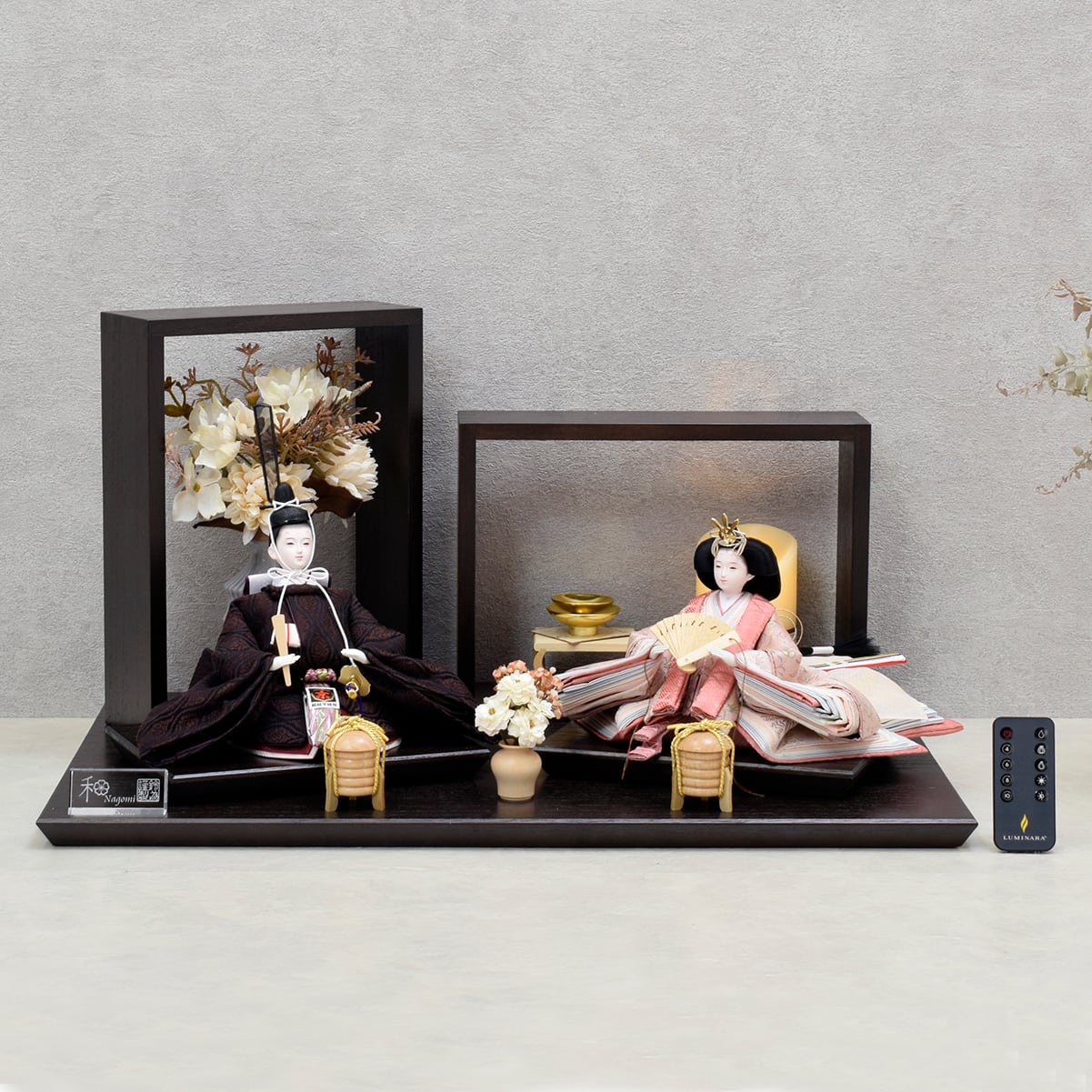 雛人形 親王飾り【infinity Ⅱ】インフィニティ Ver.2|モダン|おしゃれ|かわいい|今どき|和モダン|おすすめ