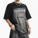 ヴィンテージライクダメージウォッシュグラフィックロゴTシャツ 2col A00175