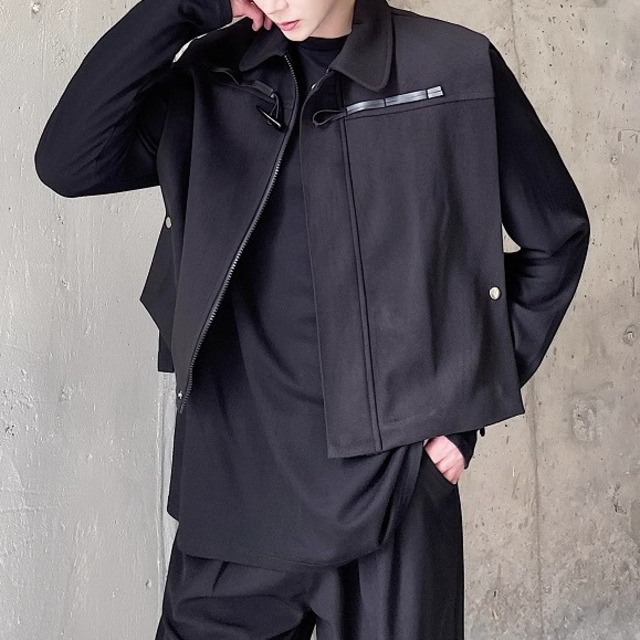 モードデザインジップベスト 1color MOJ0287