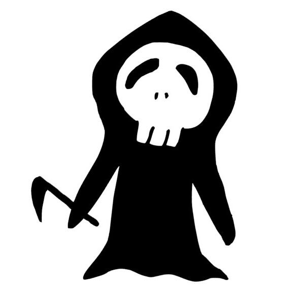 ハロウィン ウォールステッカー 死神 レイス ウォールステッカー 【日本語説明書付】 【iBy アイバイ】