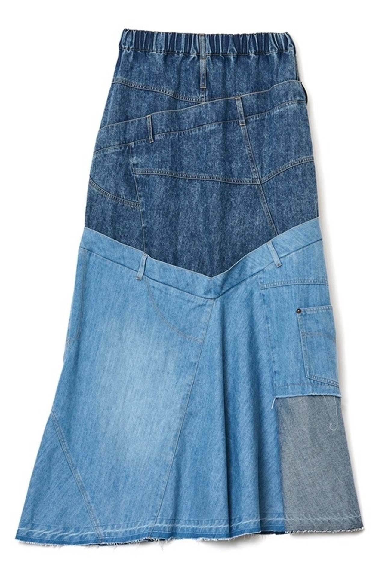 アウラアイラ AULA AILA DENIM REMAKE SKIRT