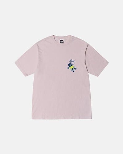 STUSSY DOLLIE PIGMENT DYED TEE WHITE