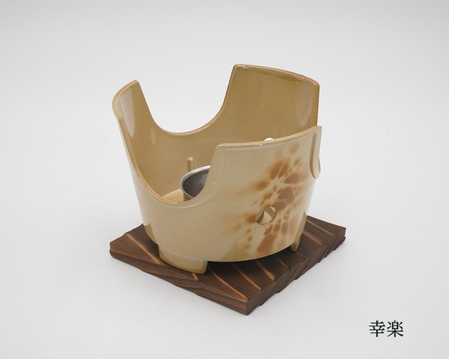 コンロセット（幸楽・白仕上・石目）小