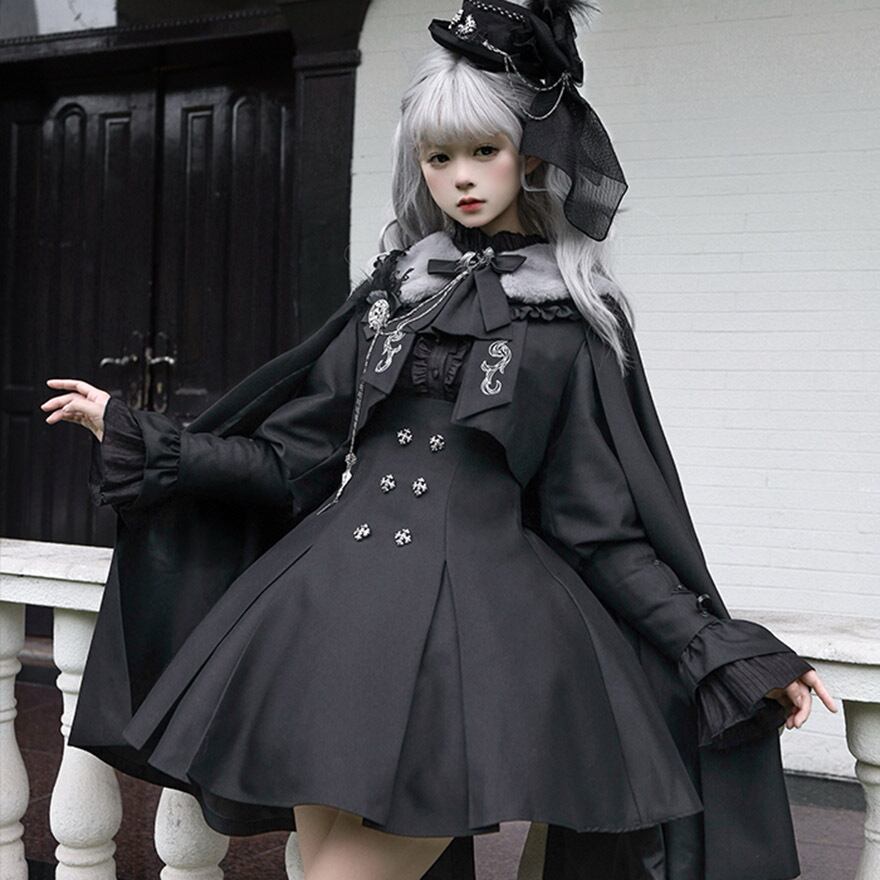 予約商品 ゴスロリ 暗夜執事 ブラウス ALICEGIRL ダークゴシック