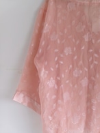 Shear rose design blouse | シースルーブラウス
