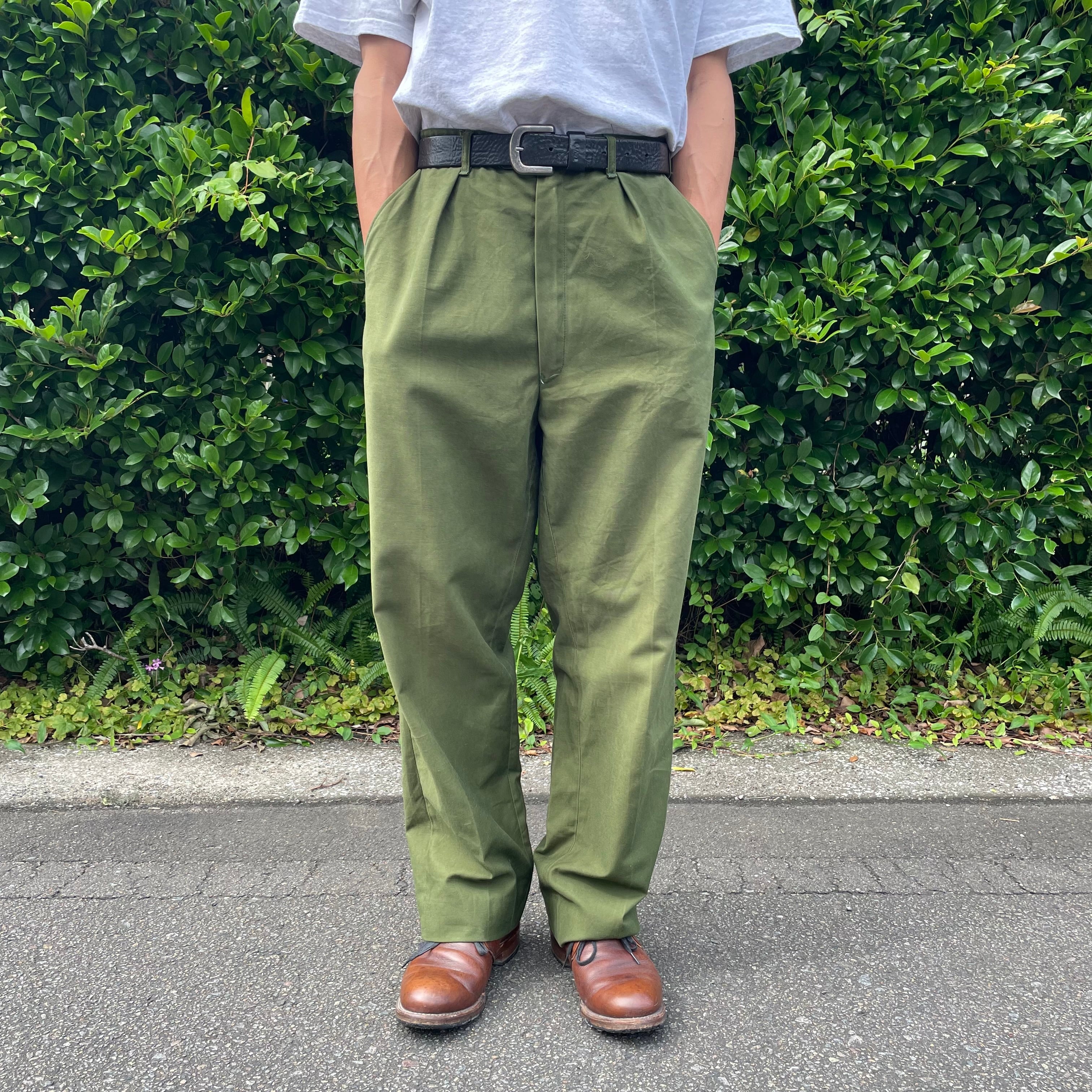 80s スウェーデン軍 ユーティリティパンツ トラウザーズ C154 W34 80s スウェーデン軍 ユーティリティパンツ トラウザーズ C154 W34