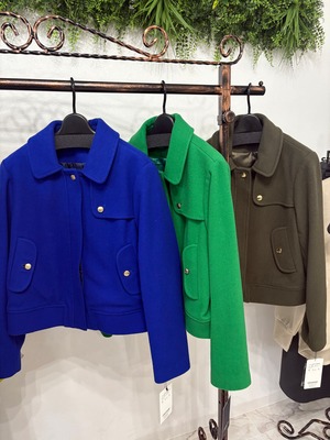 atelier six ショートウールコート　21256406