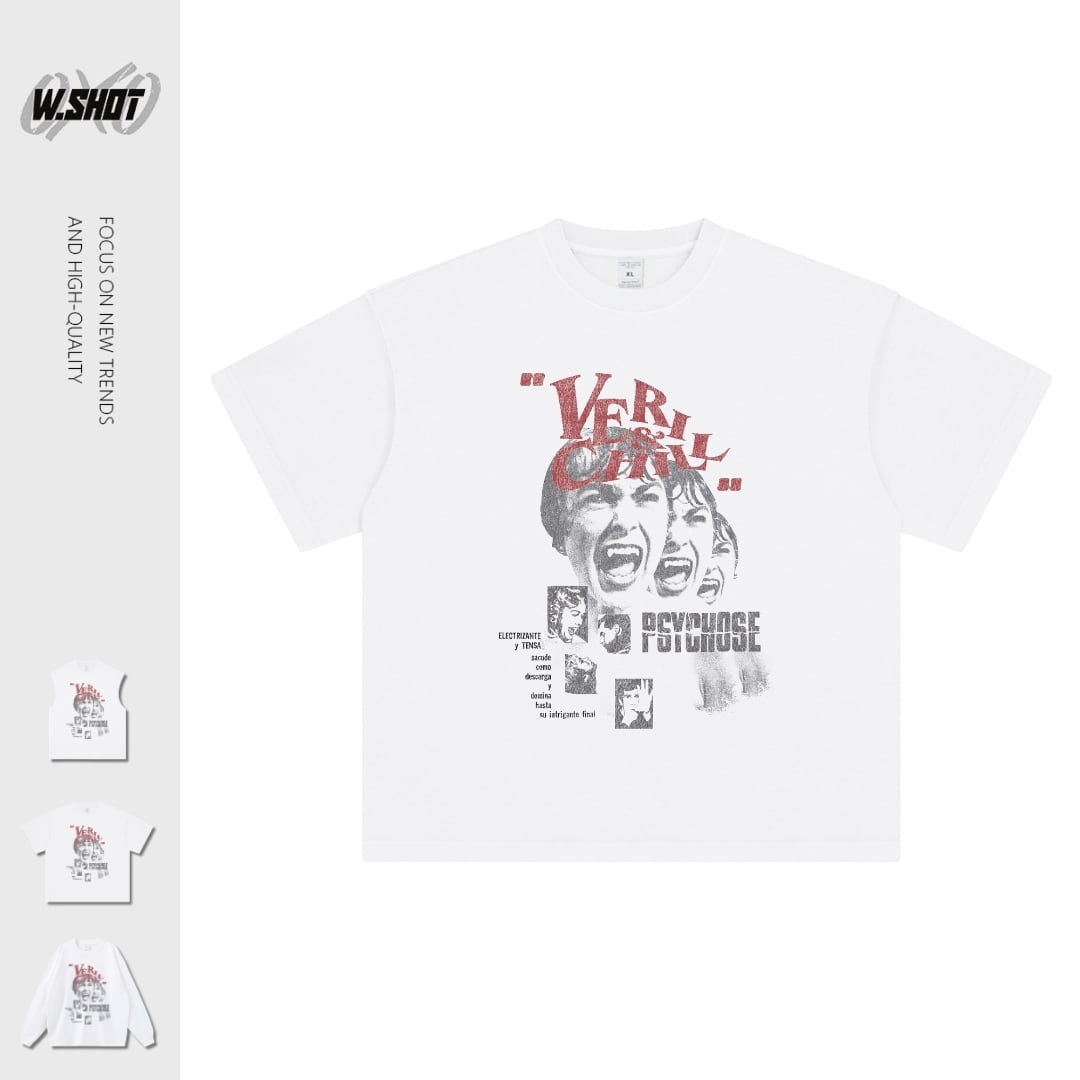 ストリート ダメージ加工 ロングTシャツ T1630 | wshot