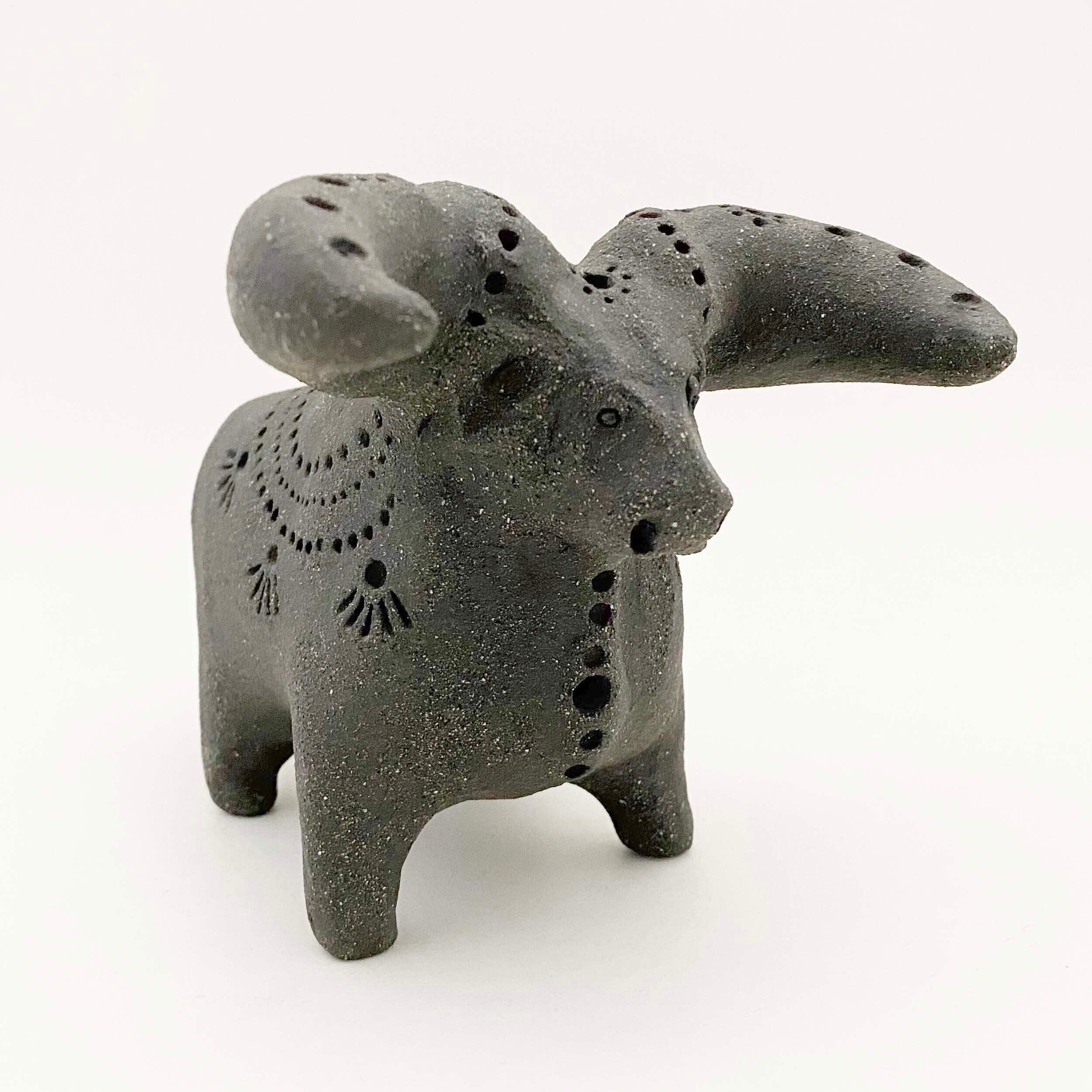 バルトの土人形（牛の笛/ 特大）