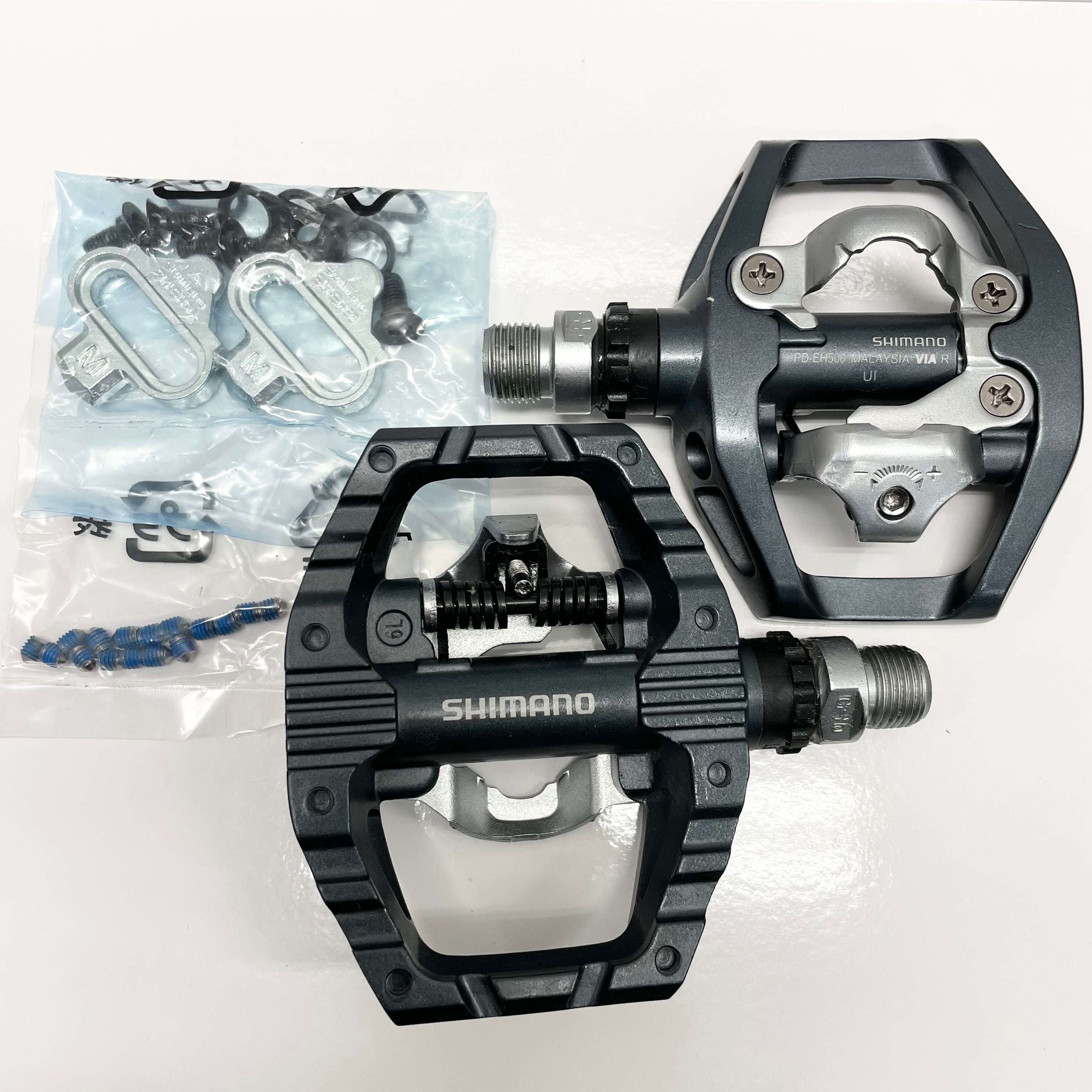 20%オフ！シマノ(SHIMANO) SPDペダル PD-EH500 片面 単品