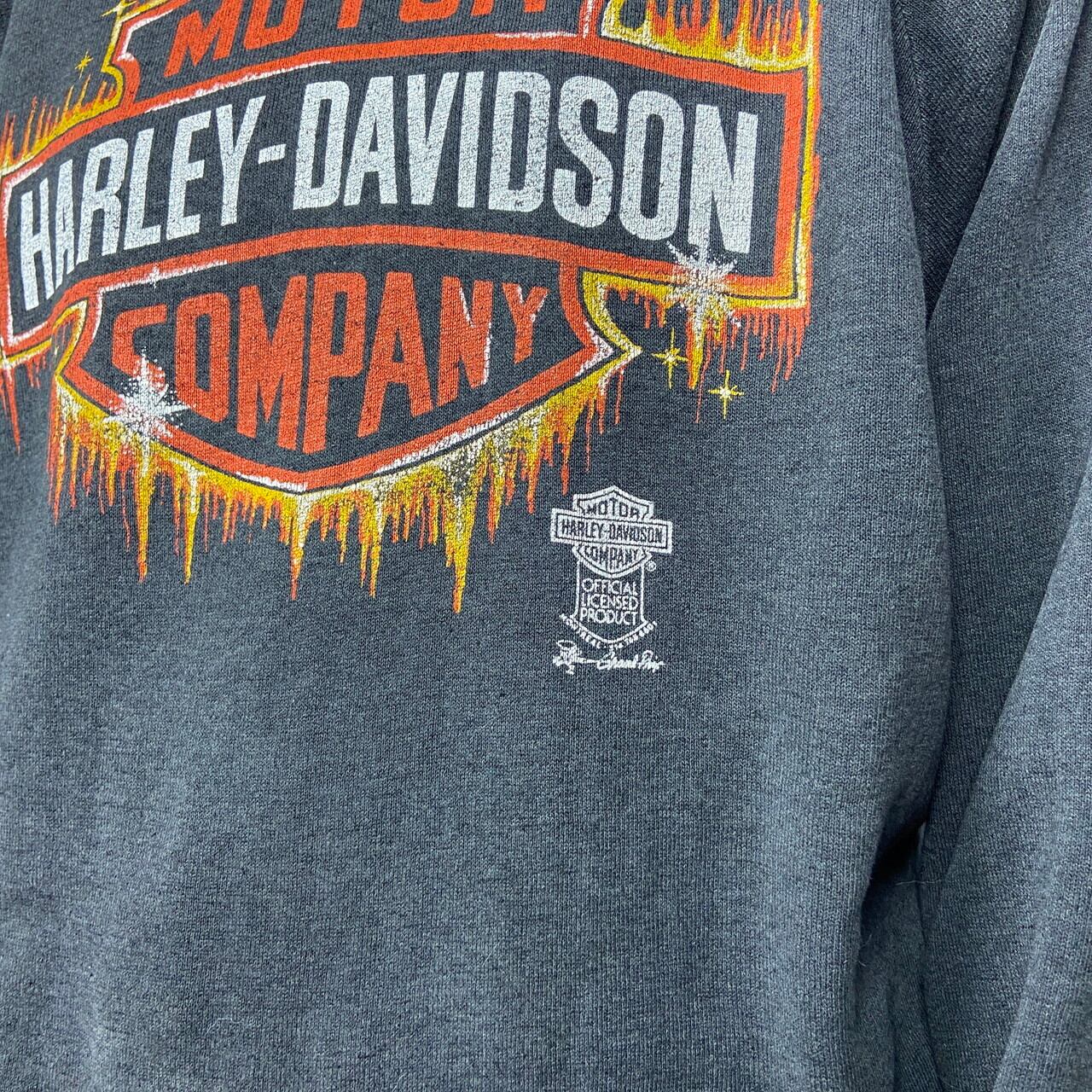 80年代 Harley-Davidson ハーレーダビッドソン フロントロゴプリント 