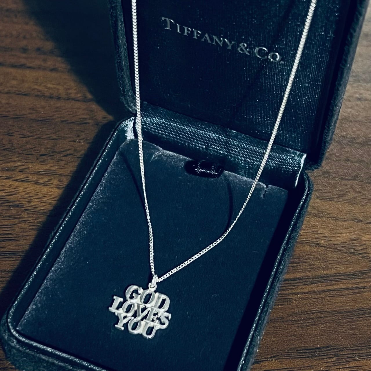 100 Tiffany Co. ティファニー GOD LOVES YOU ピン（VINTAGE TIFFANY 