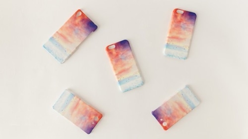 iPhone/Galaxy/Xperia Case「赤い、空」