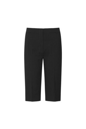 [LE17SEPTEMBRE] BACK SLIT CAPRI PANTS [BLACK] 正規品 韓国ブランド 韓国通販 韓国代行 韓国ファッション LE 17 SEPTEMBRE ル 17 セプテンバー le 917韓国 店舗