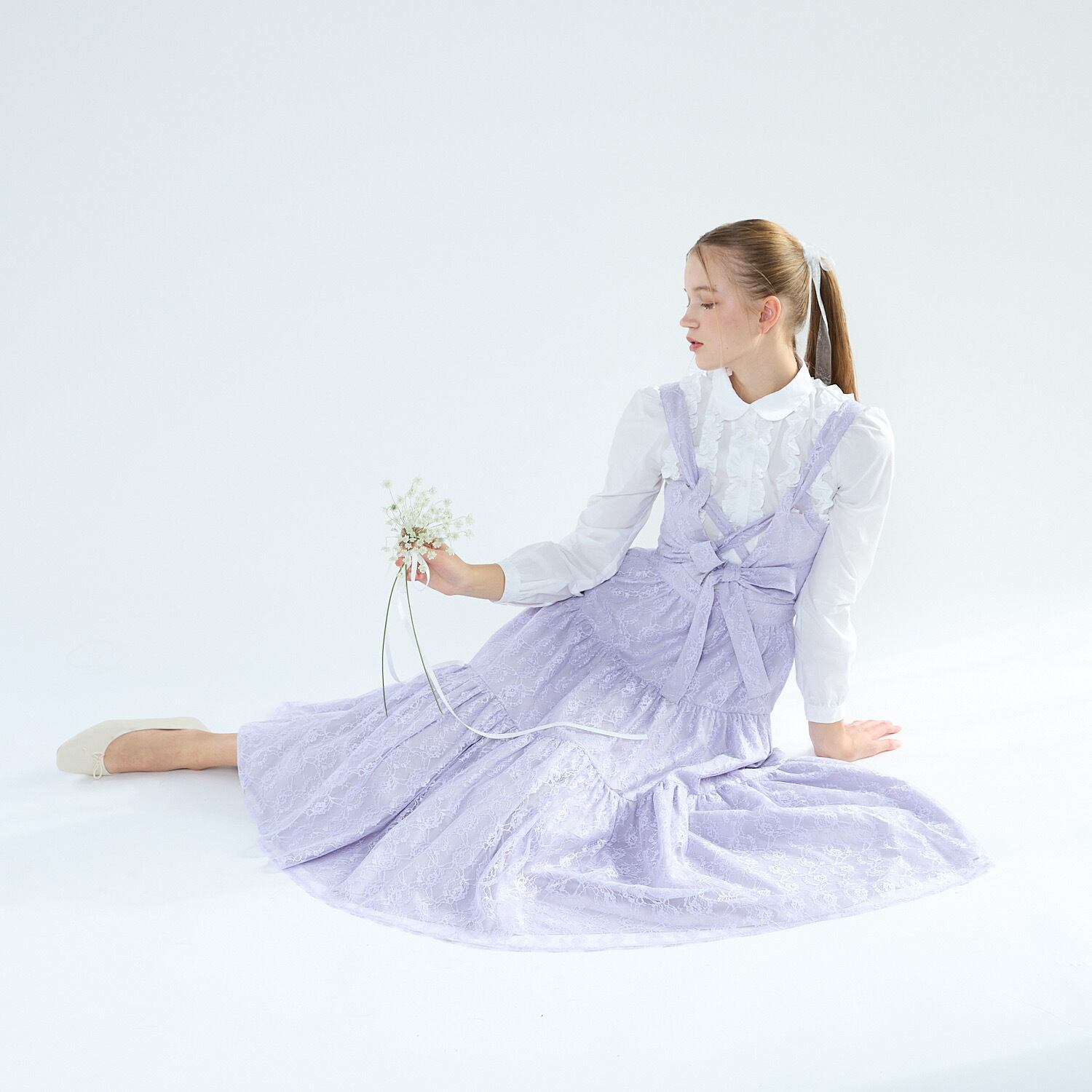 pain】レーシィクロスリボンドレス | lilLilly official webstore