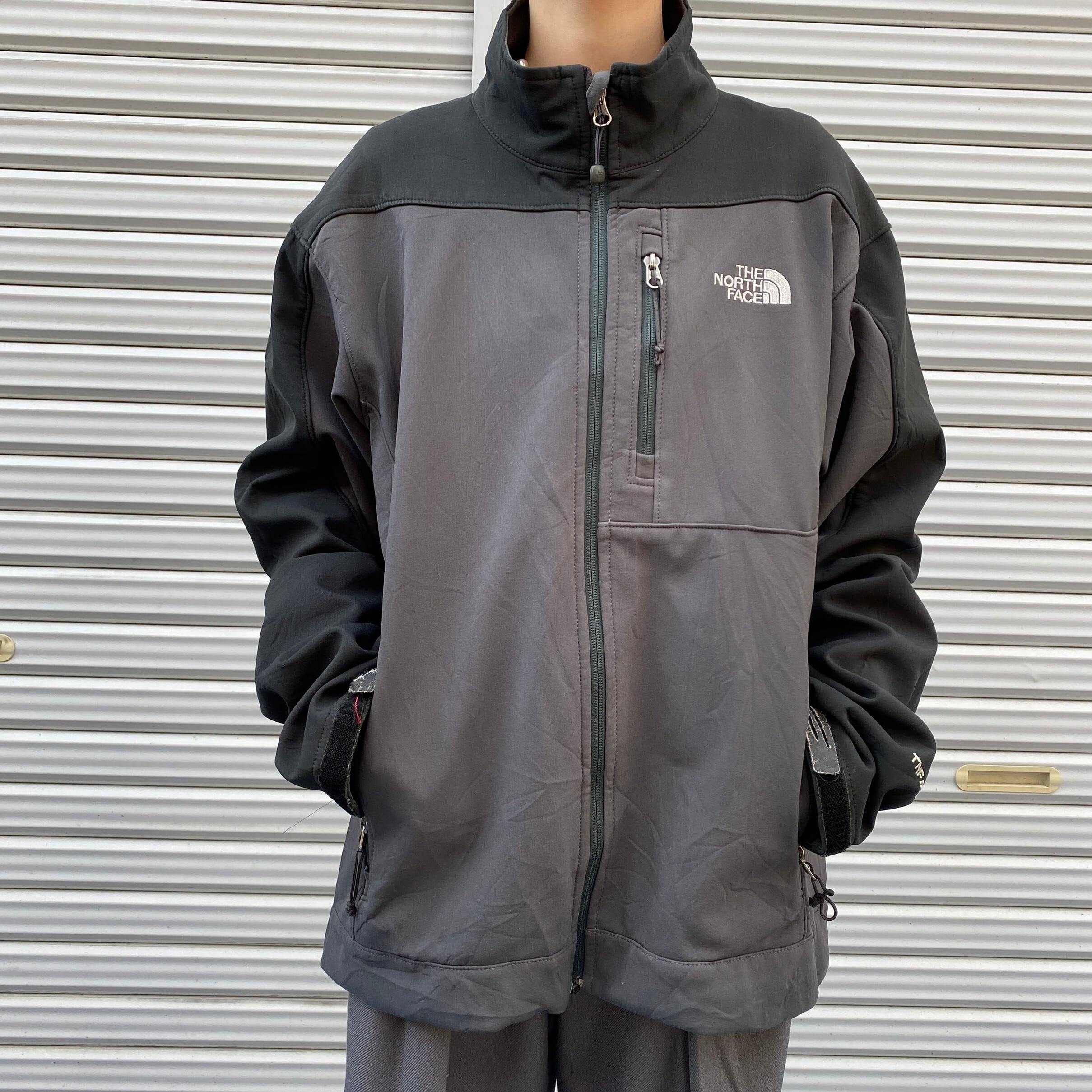 ザ ノースフェイス APEX ソフトシェルジャケット メンズM 古着 THE NORTH FACE 裏地フリース  【アウトドアジャケット】【CS2301-30】【AN20】 | cave 古着屋【公式】古着通販サイト