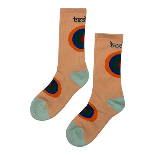 【Bedlam】Circle Socks (Cream)