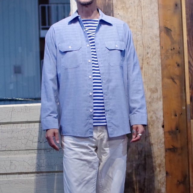 1980s BIG BEN Chambray Shirt / アメリカ製 シャンブレー シャツ ミント・コンディション