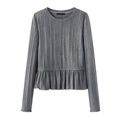 Peplum RibTop F0125