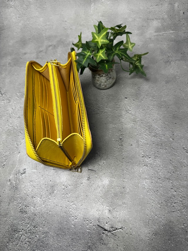 オーダー品ラウンドジップロングウォレット