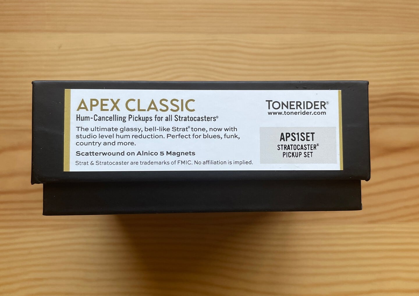 TONERIDER Apex Classic ストラト ノイズレス ピックアップ セット