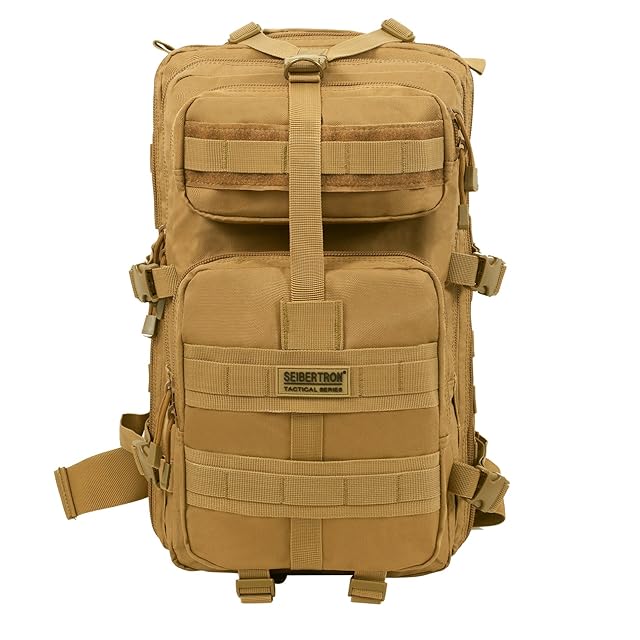 サイバトロン バックパック 3Pタクティカル MOLLE 防水 軽量