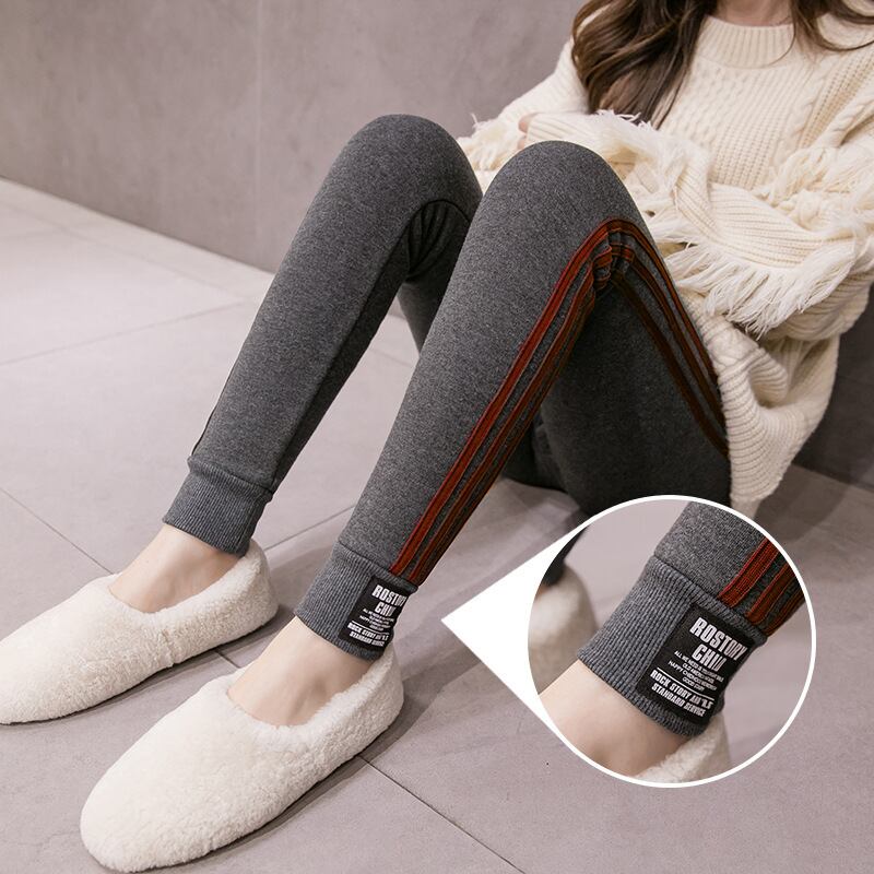 【新作】【送料無料】 マタニティウェア2020秋と冬の新しいファッションサイドウェビングスリーバーレギンス妊婦ベリーリフトレギンス-アリババ オータム 秋物 ウィンター 冬物 expec283670234856