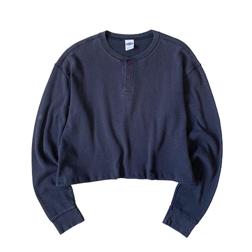 "90s-00s OLD NAVY" henry neck thermal remake