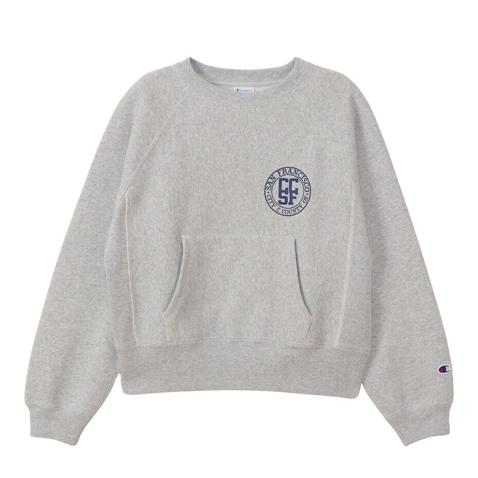 CHAMPION (チャンピオン) - ウィメンズクルーネックスウェットシャツ CW-A005