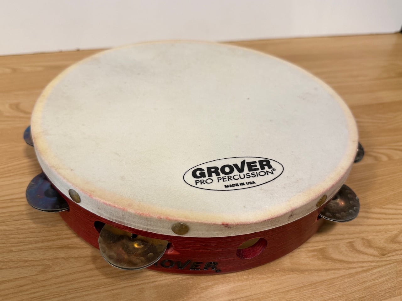 生産完了超特価]GROVER PRO PERCUSSION オーケストラタンバリン