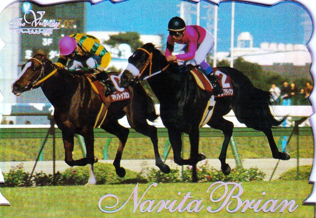 サイレンススズカ(銀文字ダイカット)「The Victory 1999」No.32