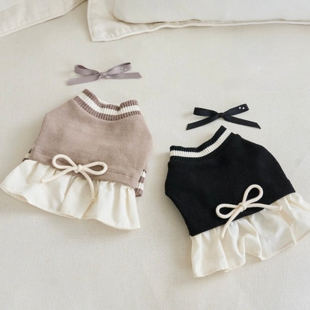 【予約】Odd Layered Ops〈2color〉/hapoohe　韓国犬服