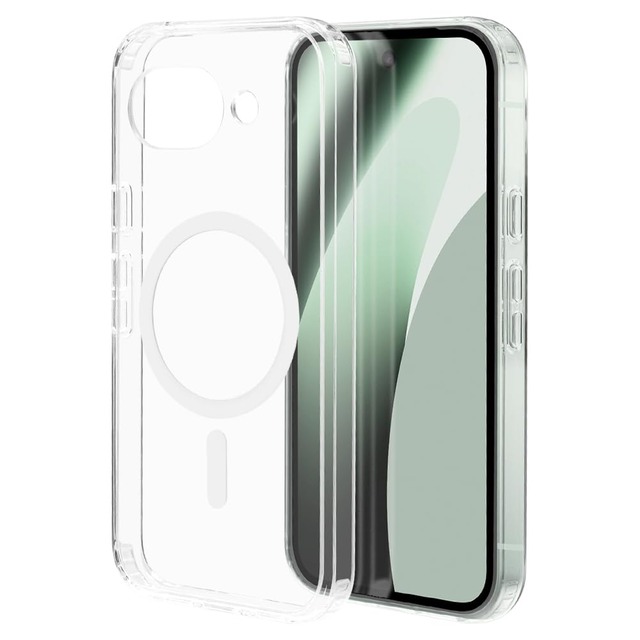 ラスタバナナ ケース カバー Google Pixel 10a 専用 ハイブリッド 耐衝撃吸収 透明 クリア マグネット内蔵 9360P10AHPMCL