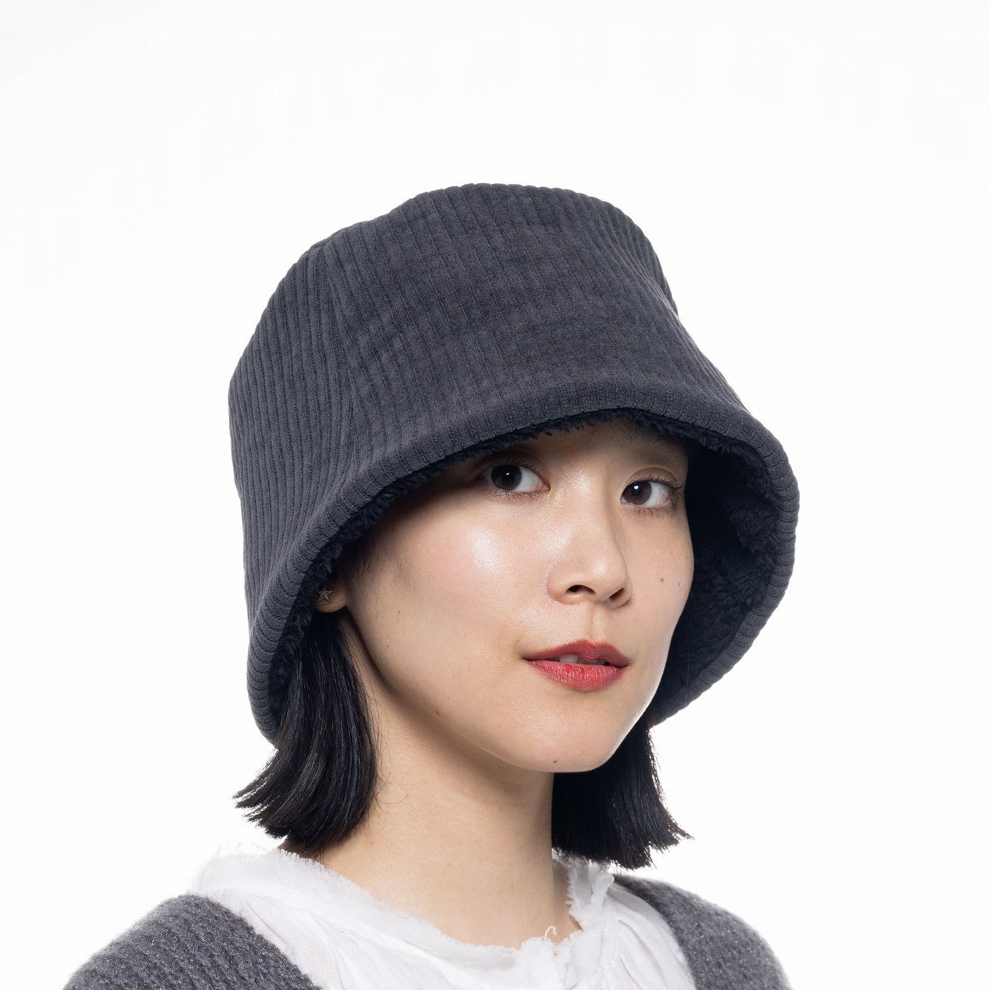 畔モール × ボアバケットハット｜バケット帽子 | 【公式】NAMIKI