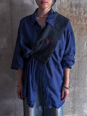 tay original【BLACK and RE-SEW】/Coin Yao tribe Vintage foot cover