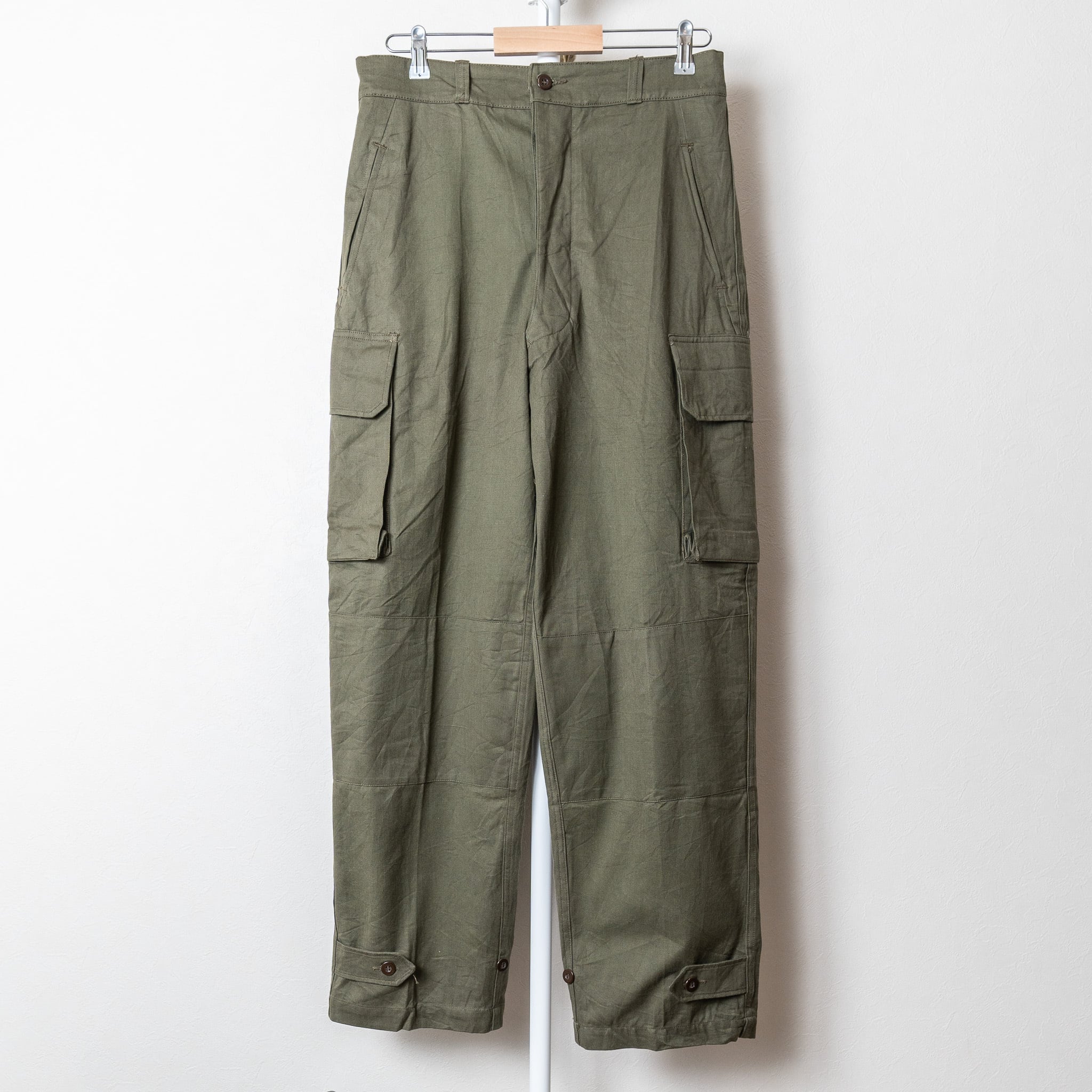 DEADSTOCK】French Army M-47 Trousers Late Model Size33 