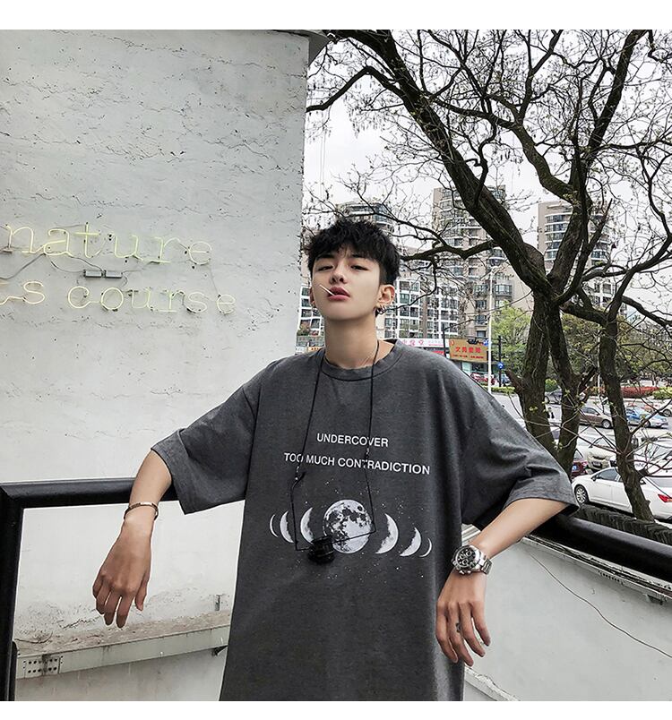 全3色 Tシャツ カットソー プリント カジュアル おしゃれ