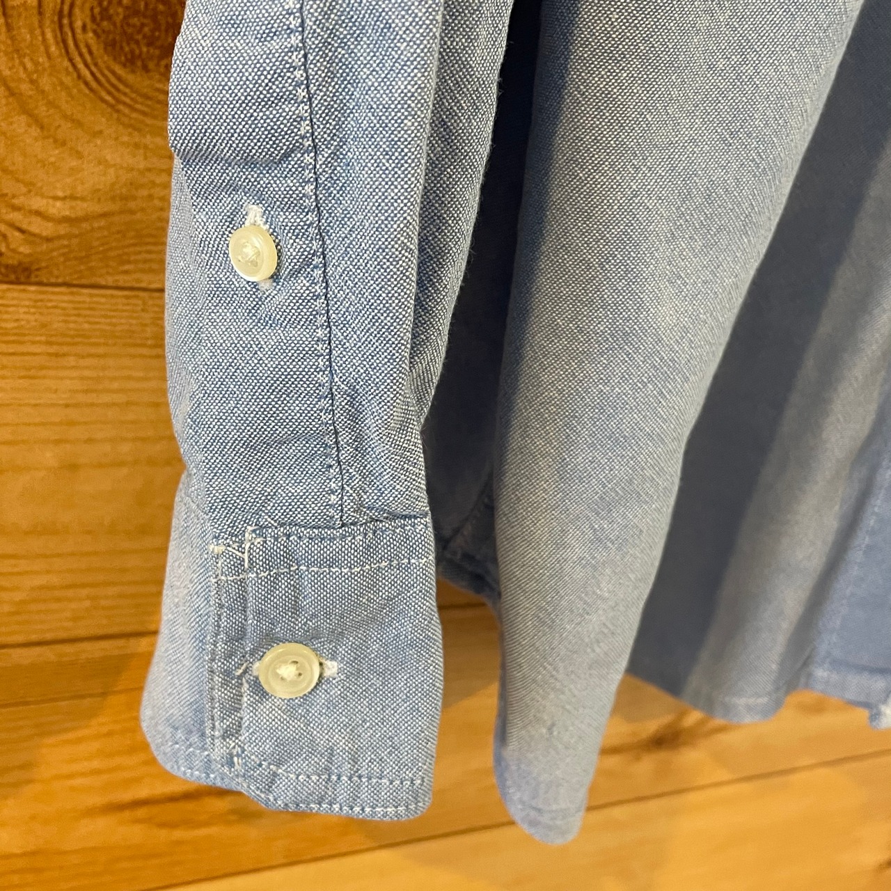 【CHAPS】 ダンガリーシャツ 長袖シャツ チャップス ラルフローレン XL アメリカ古着