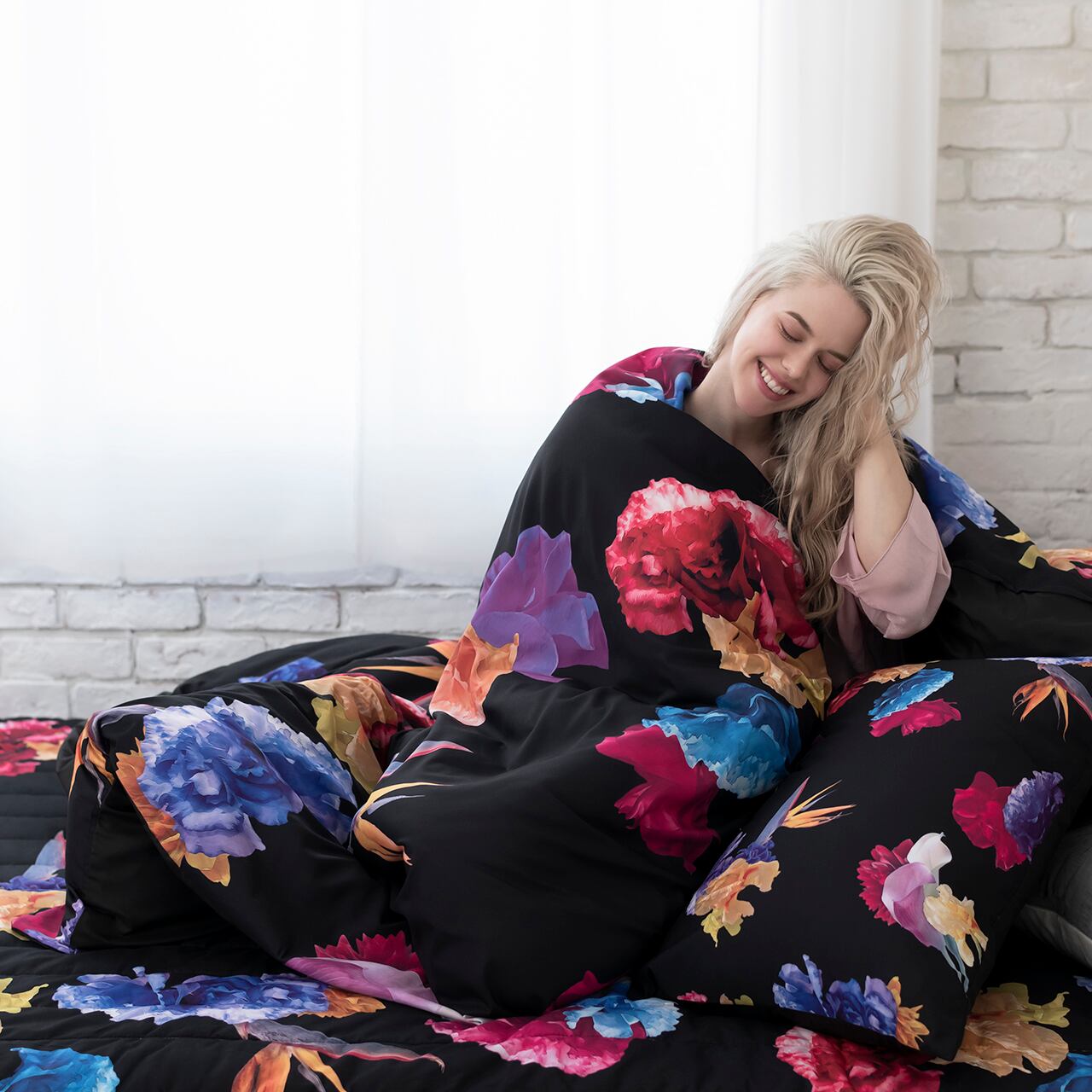 掛けふとんカバー/midnight full moon/セミダブルサイズ | DAILIC