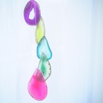 Vivid Rainbow 24 - アゲートヒーリングチャイム / Agate Sun Catcher Wind Chime 1018