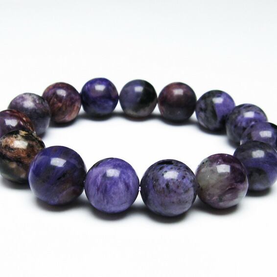 チャロアイト ブレスレット 14mm 一点物 111-32113