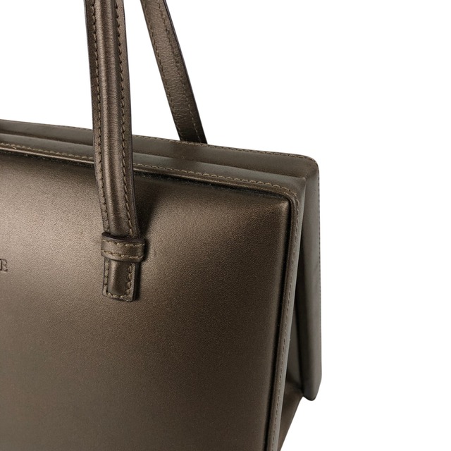 LOEWE ロエベ トートバッグ ブラウン ロゴ レザー vintage ヴィンテージ オールド 2jjh62