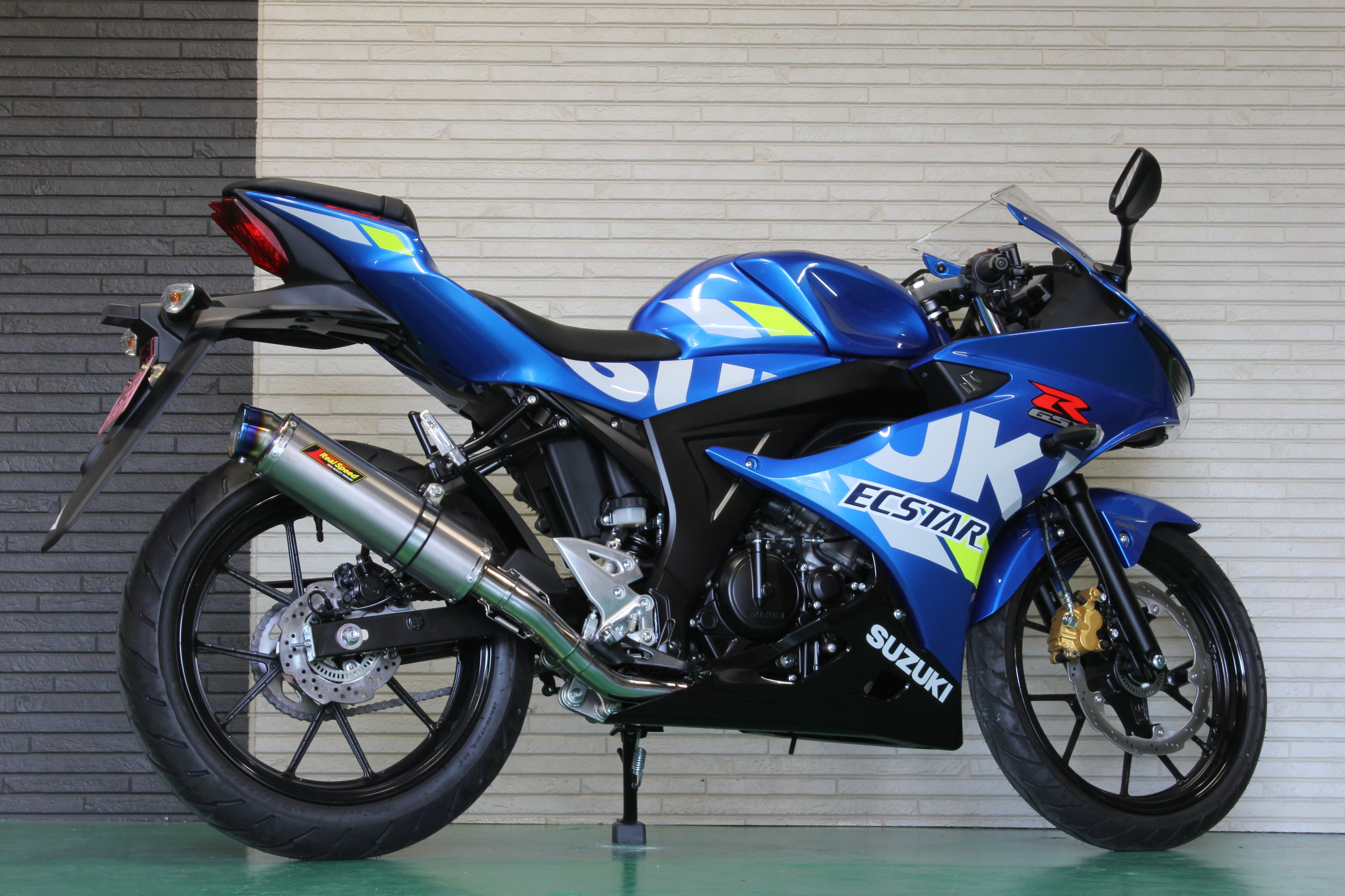 GSX-R125 ( 2BJ - DL33B ) METEO メテオ チタン ソリッド マフラー