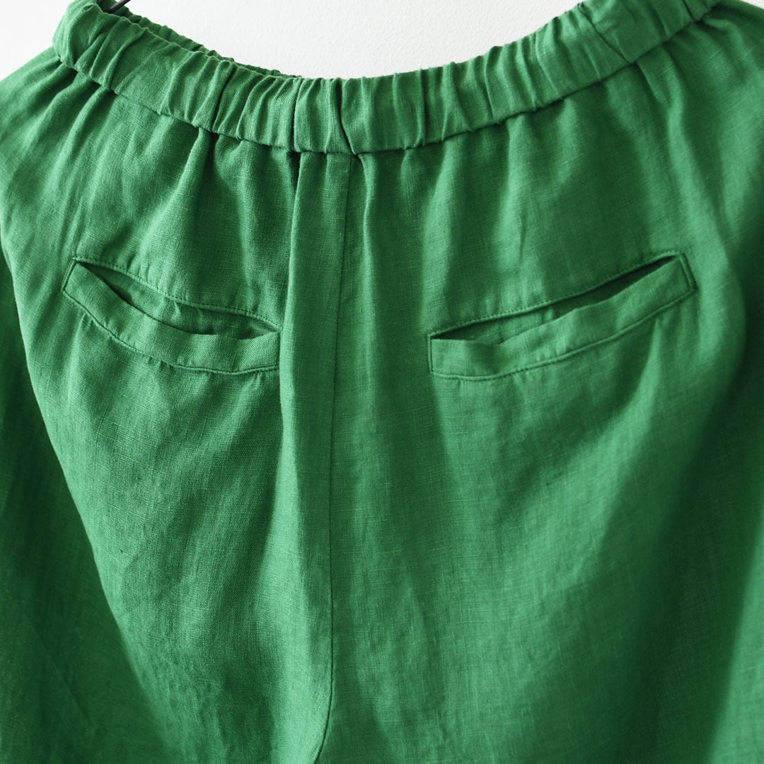 MICA&DEAL [マイカアンドディール] garment dyed linen pt [0126203131