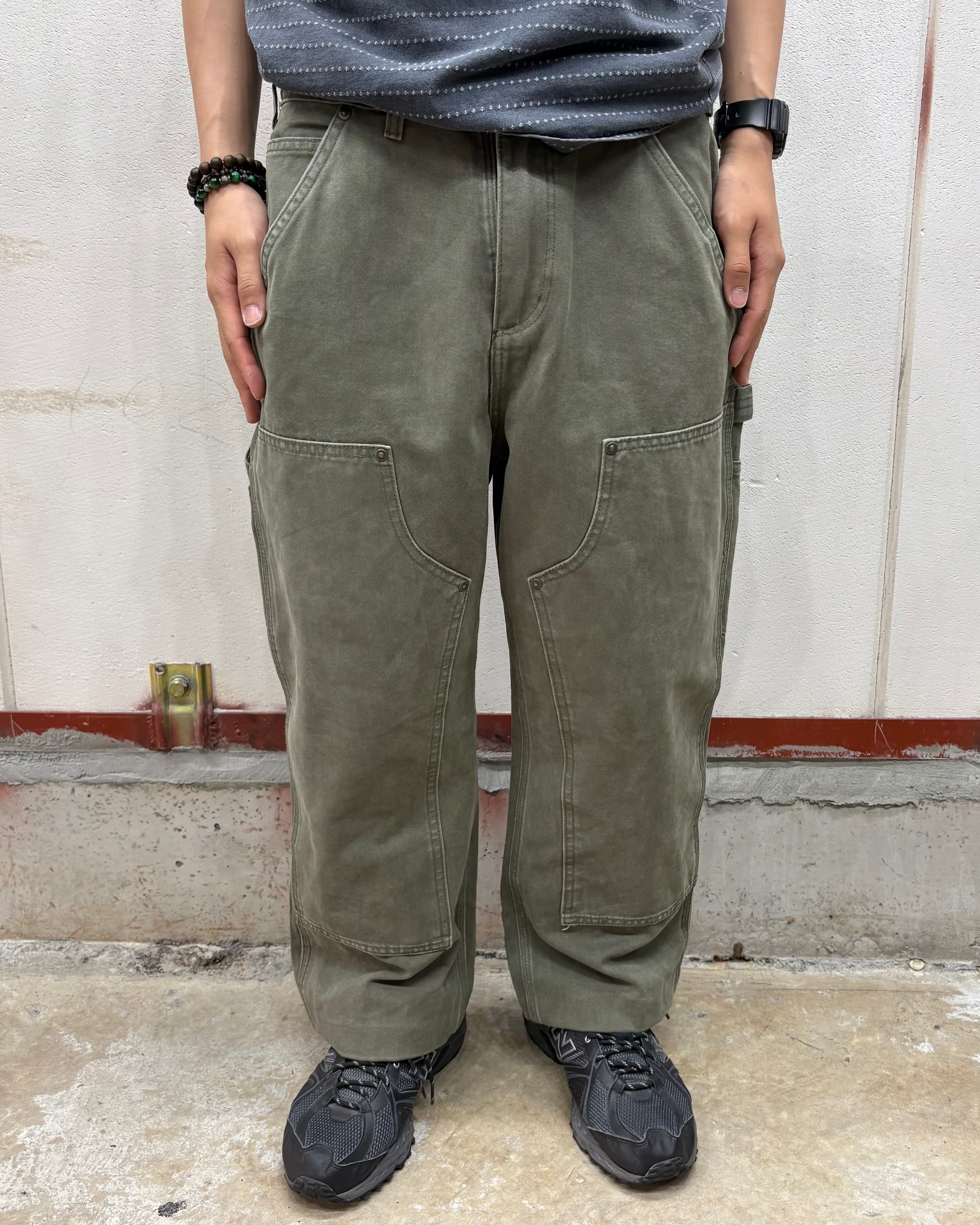 パンツ no boundaries double knee pants greeny 00's No Boundaries Corduroy Double Knee Pants【下北沢店】 | curb
