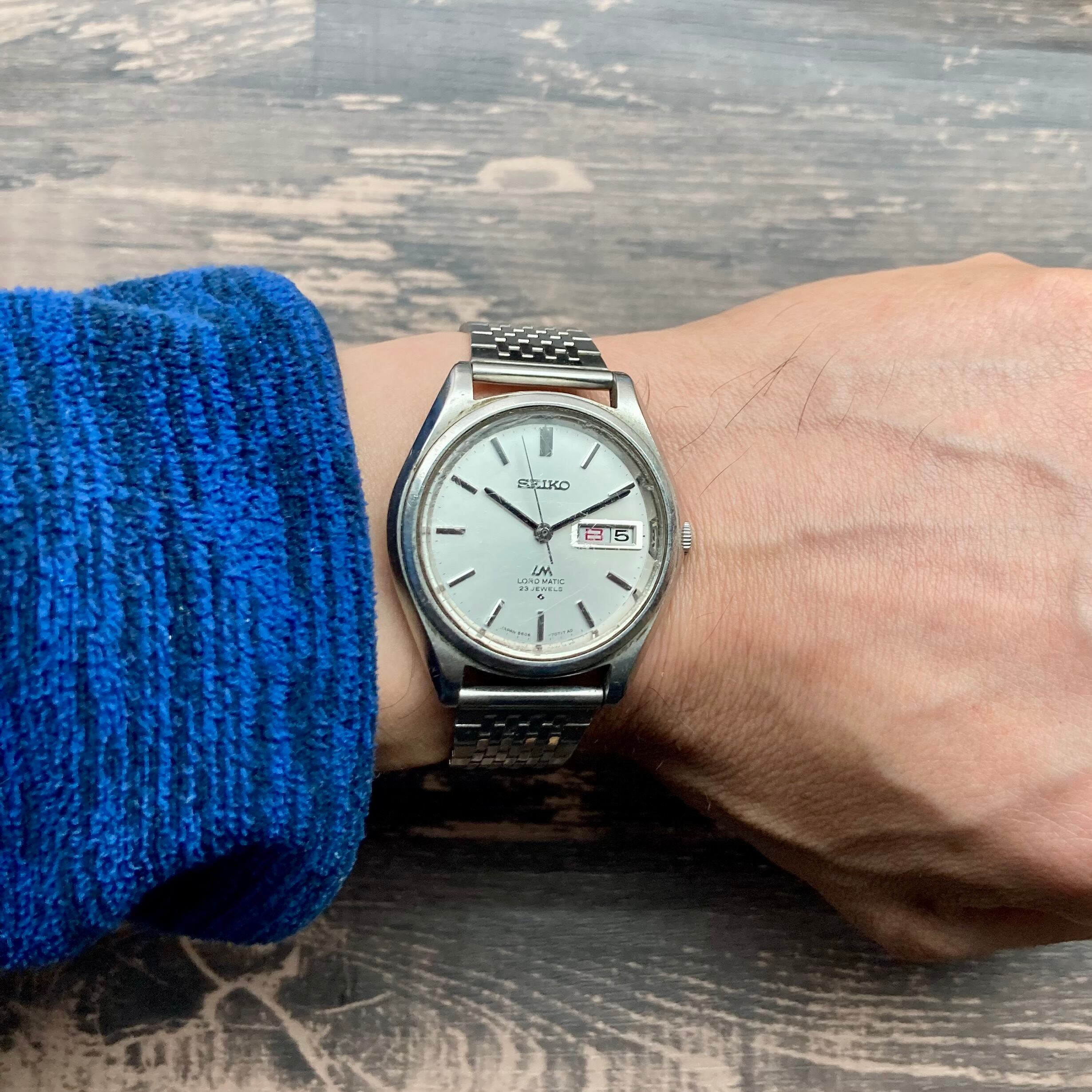 SEIKO Lord Matic 自動巻き腕時計 ジャンクセイコーロードマチック自動 
